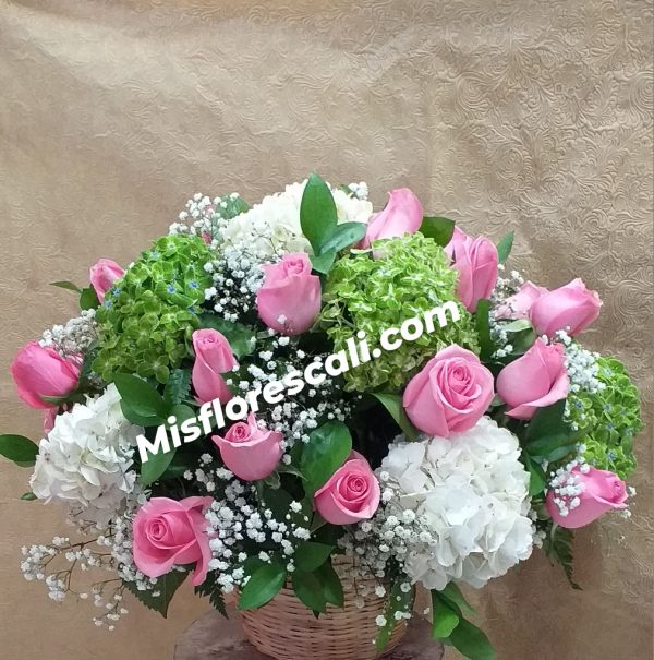 Canasta Floral Ref #84