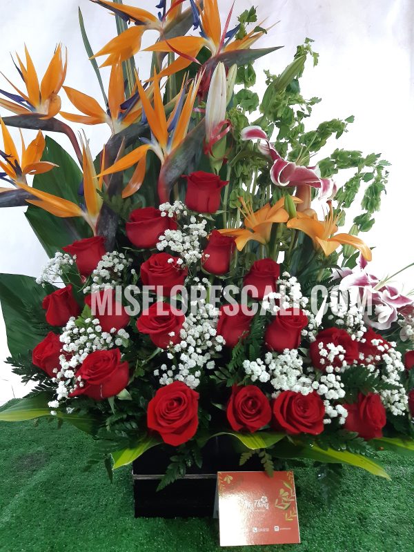 Arreglo Floral Red Ref #218