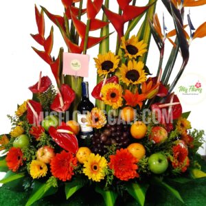 Arreglo Frutal Gerbera Ref #253
