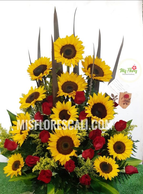Arreglo Girasol Ref #304
