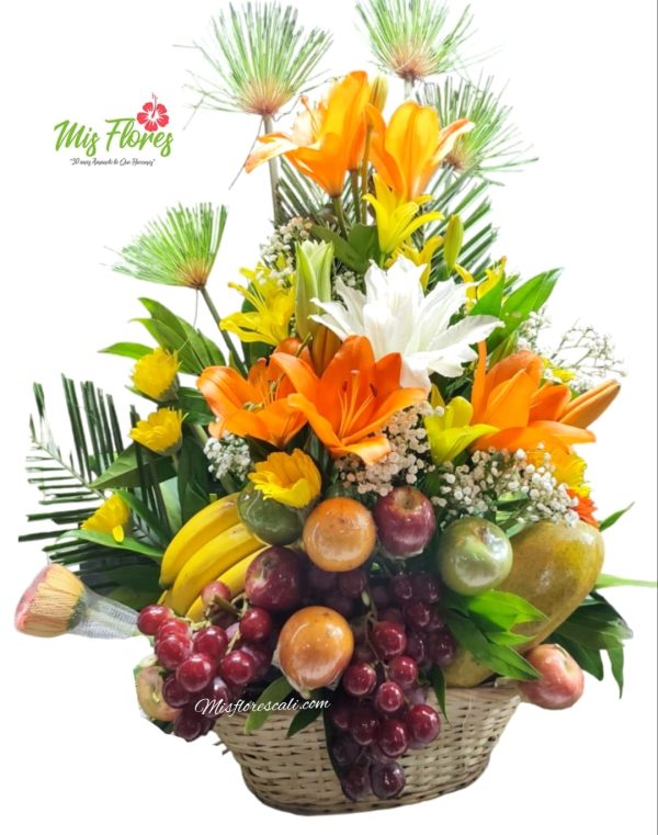 Canasta Frutal  exotica Ref #392 - Image 2
