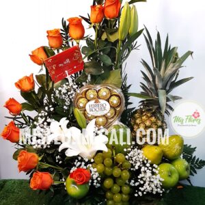 Frutero Arreglo Floral Ref #440