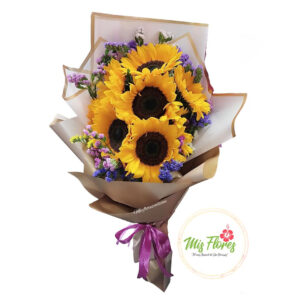 Bouquet de girasoles