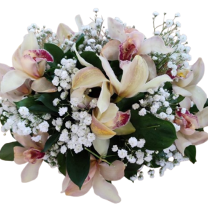 Centro De mesa Orquídea Cymbidium