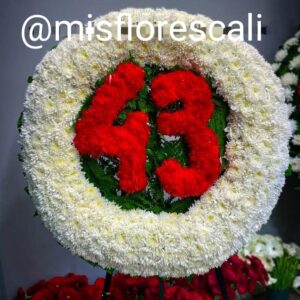 Corona Fúnebre personalizada