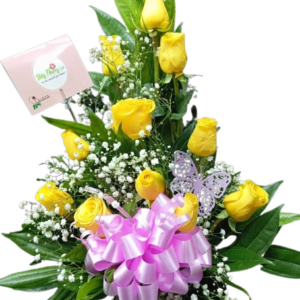 Arreglo con Rosas Amarillas