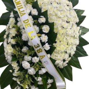 Corona Fúnebre Tapizada