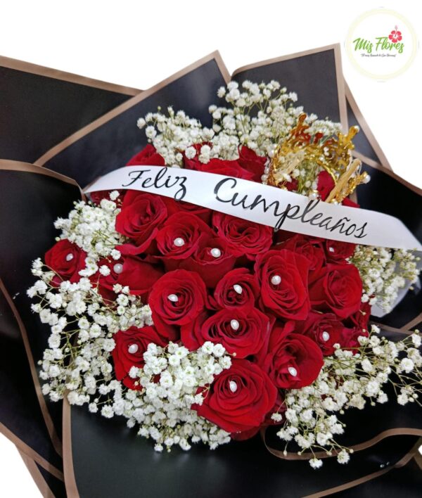 Bouquet de rosas mi princesa