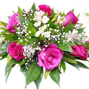 Centro de Mesa Con Rosas