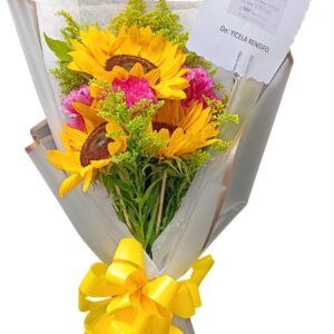 Bouquet de Girasoles y claveles