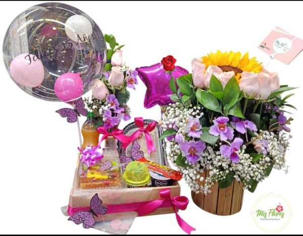 Desayuno sorpresa Quinceañera
