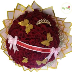 Bouquet de 100 Rosas Rojas