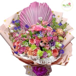 Hermoso Bouquet Con Variedad de Flores