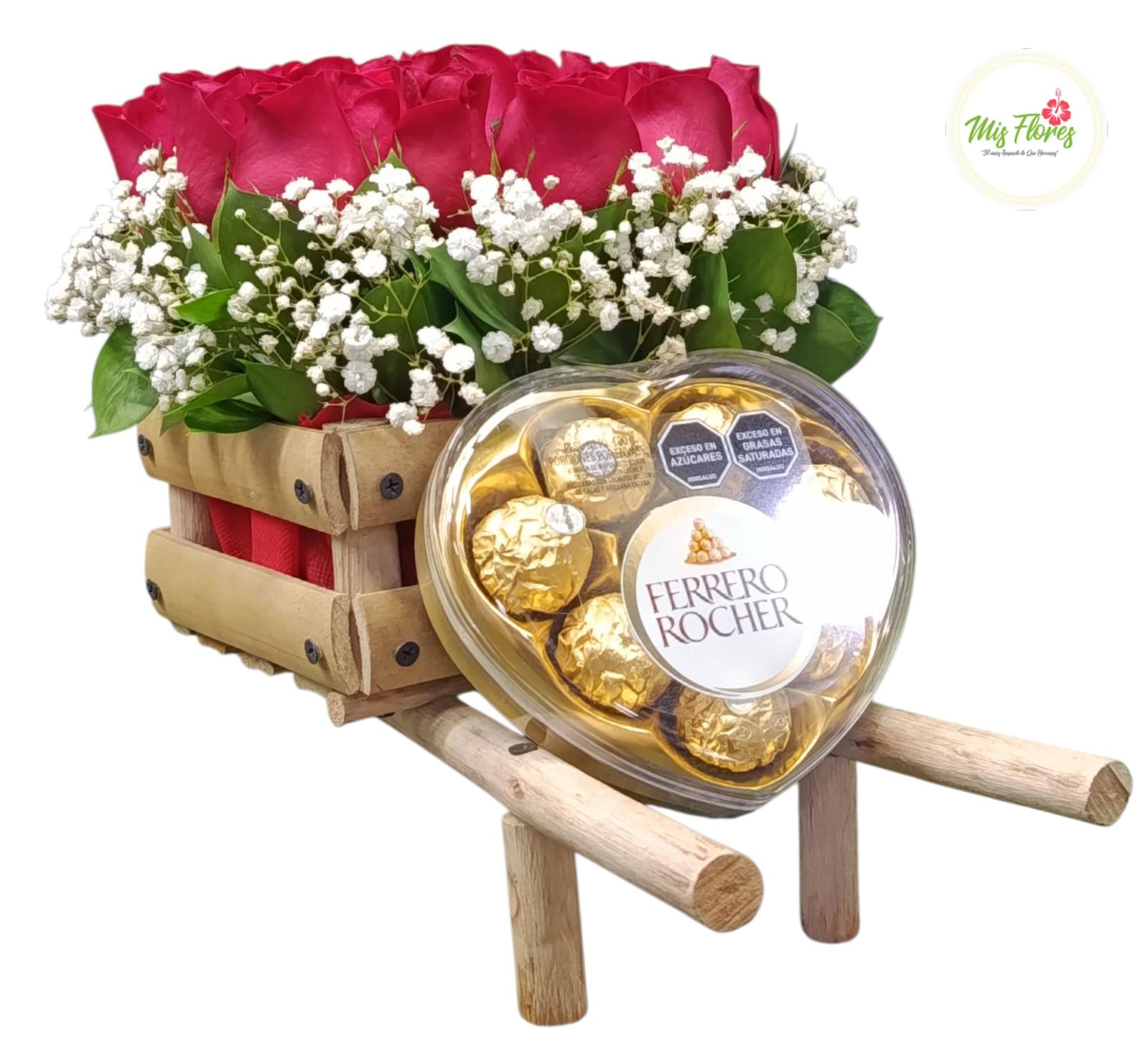 Carreta Del Amor Con Chocolates