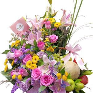 Hermosa Canasta Con Frutas