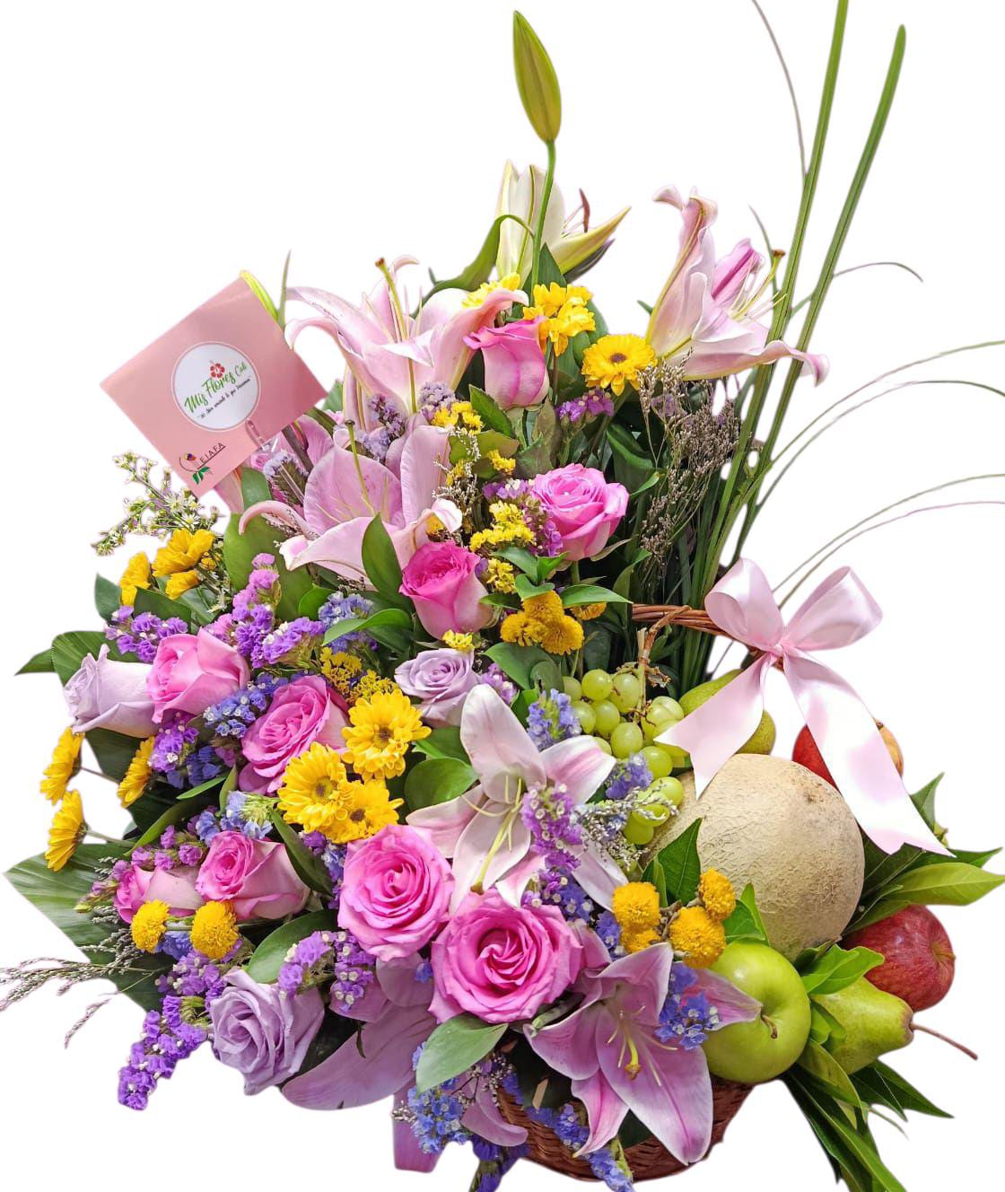 Hermosa Canasta Con Frutas