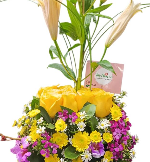Arreglo Con Rosas Amarillas
