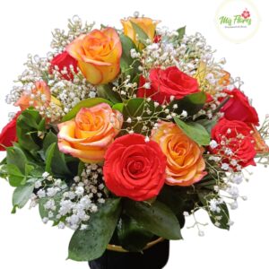 Arreglo Floral Con Rosas