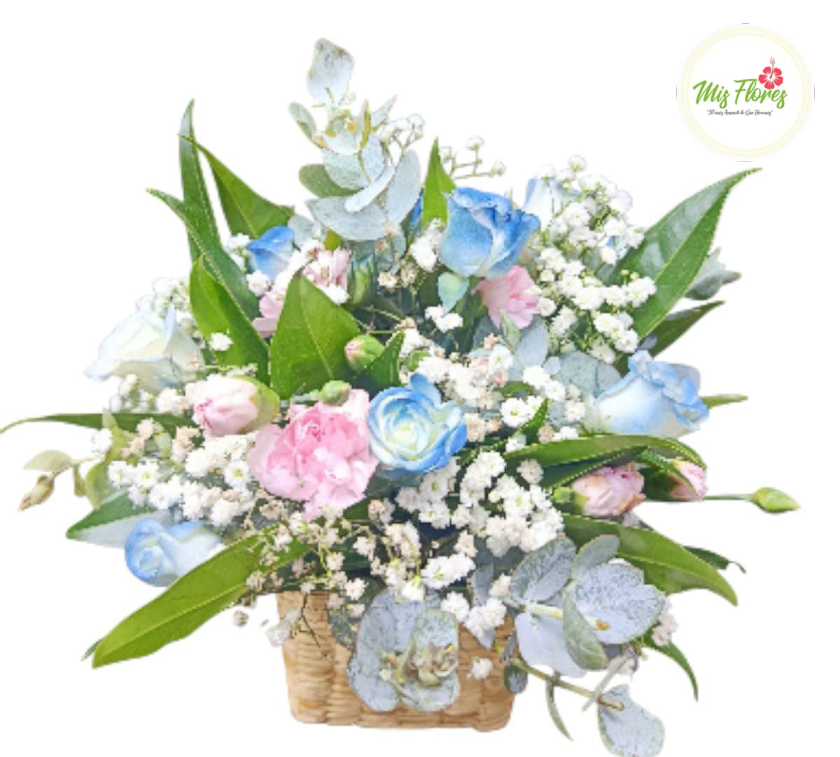 Centro De Mesa En Canasta