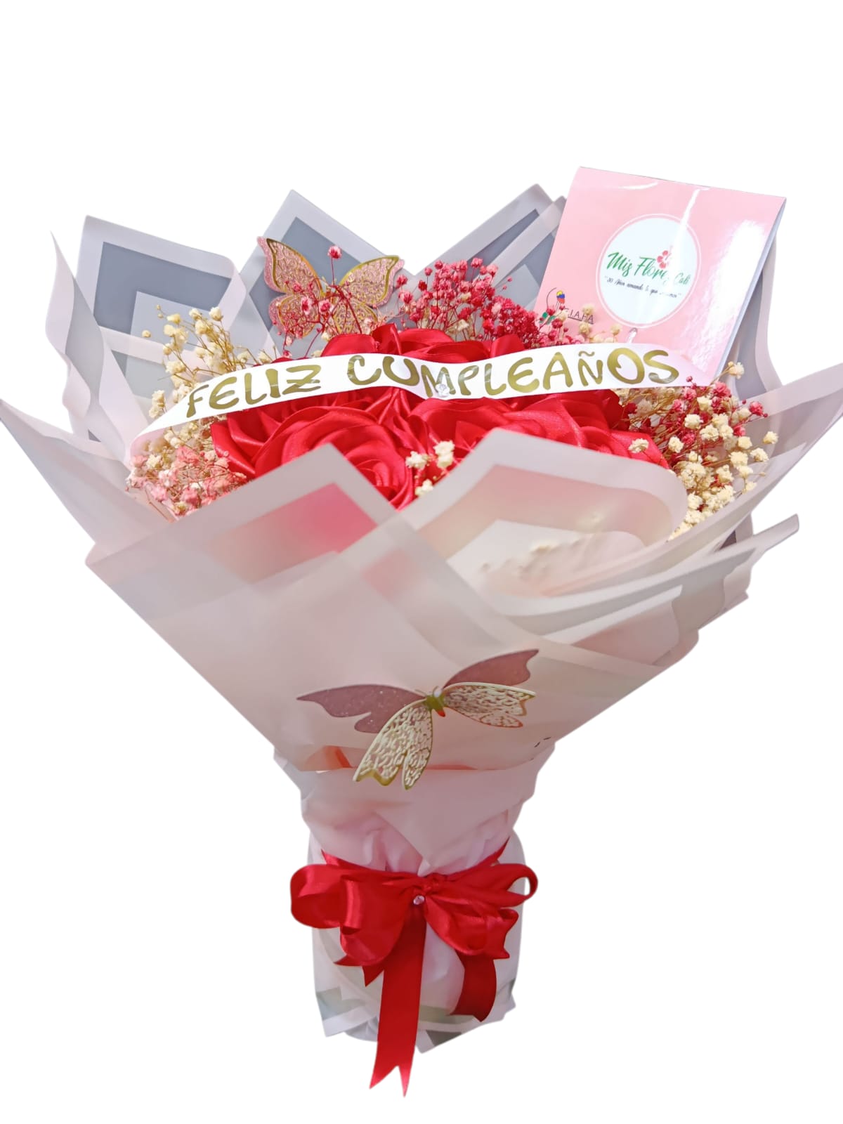 Bouquet Con Rosas Eternas