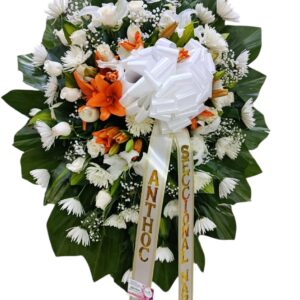 Arreglo Fúnebre con lirios