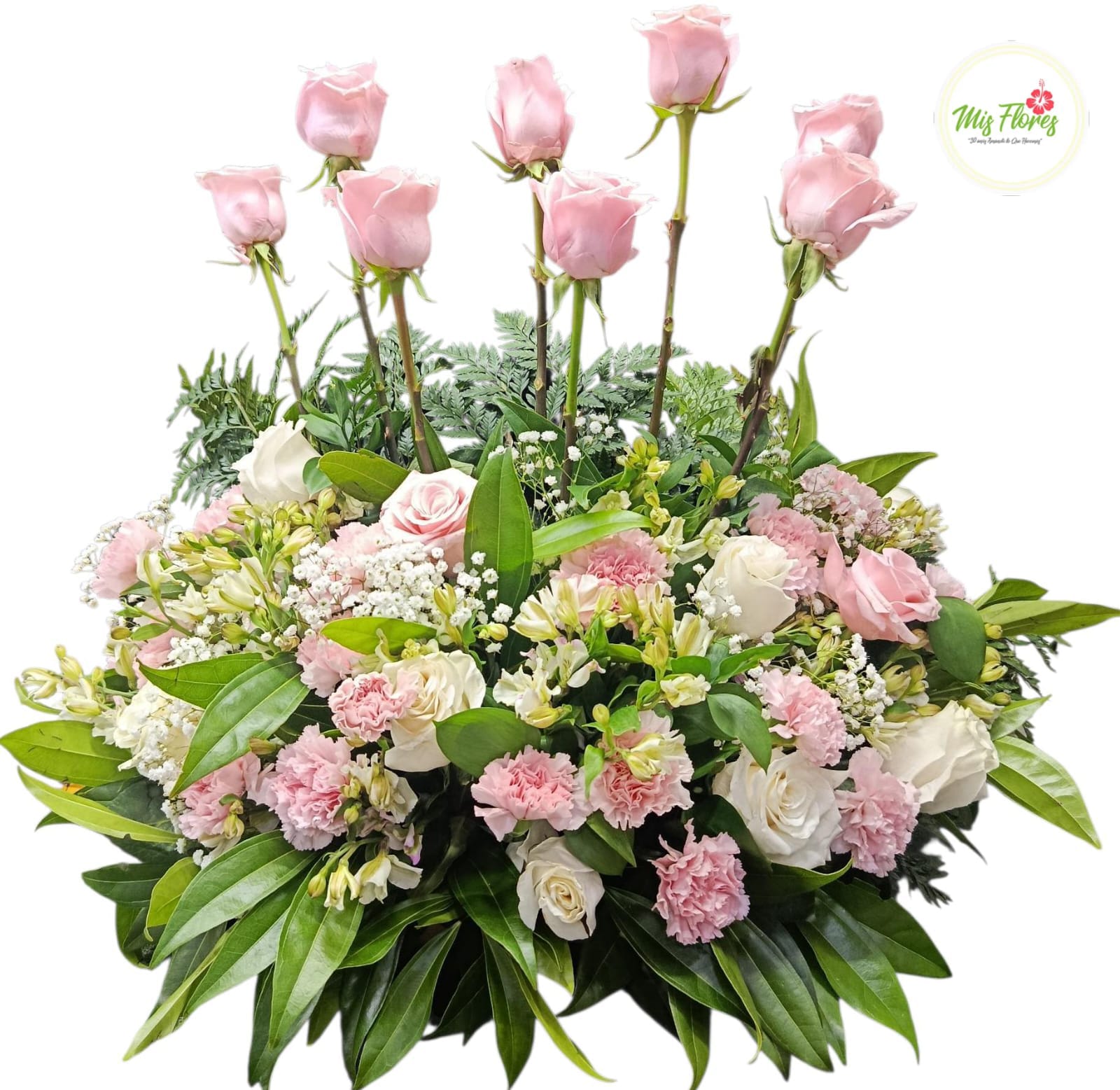 Arreglo floral Para Cilindro