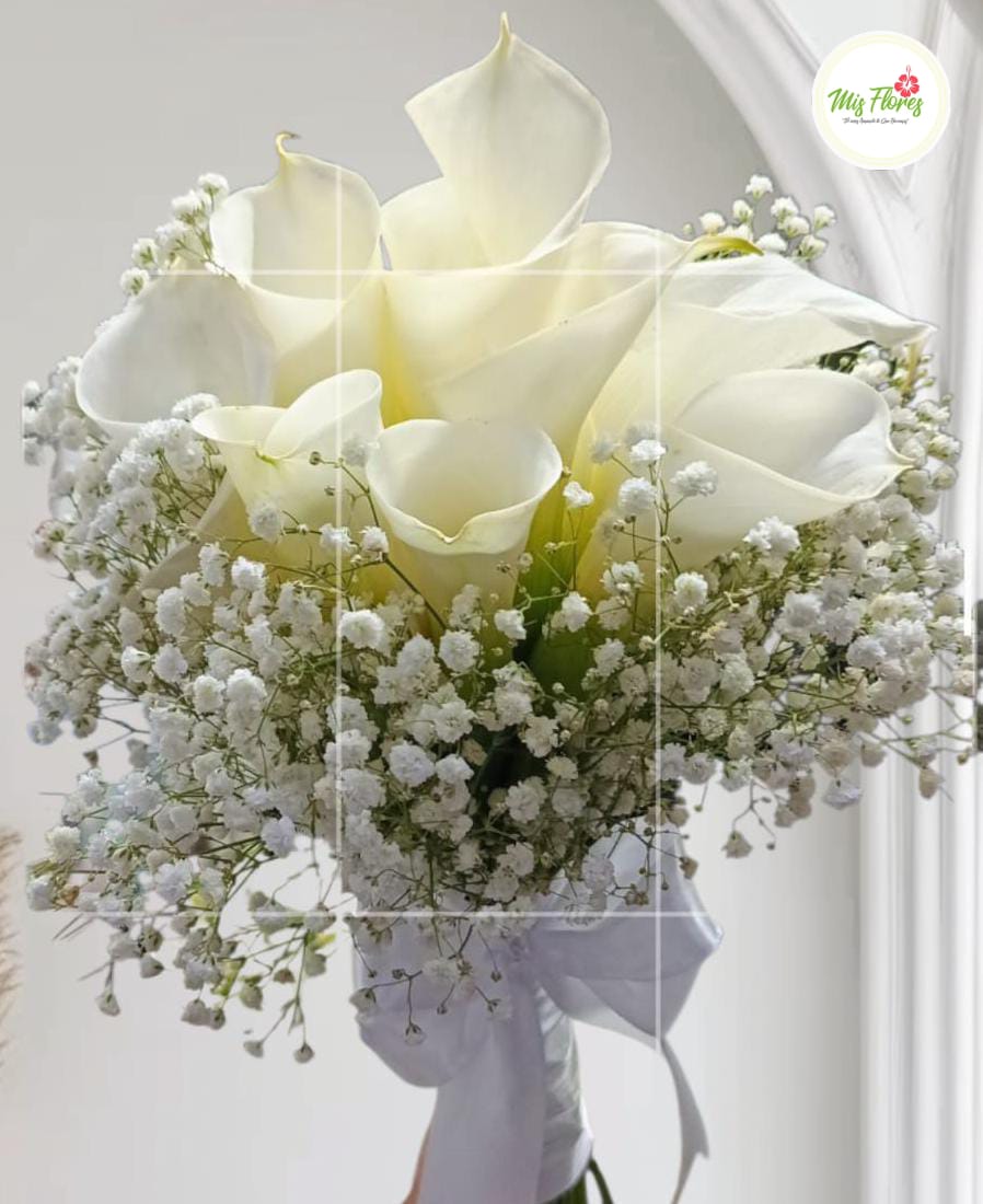 Bouquet De Novia Con Cartuchos