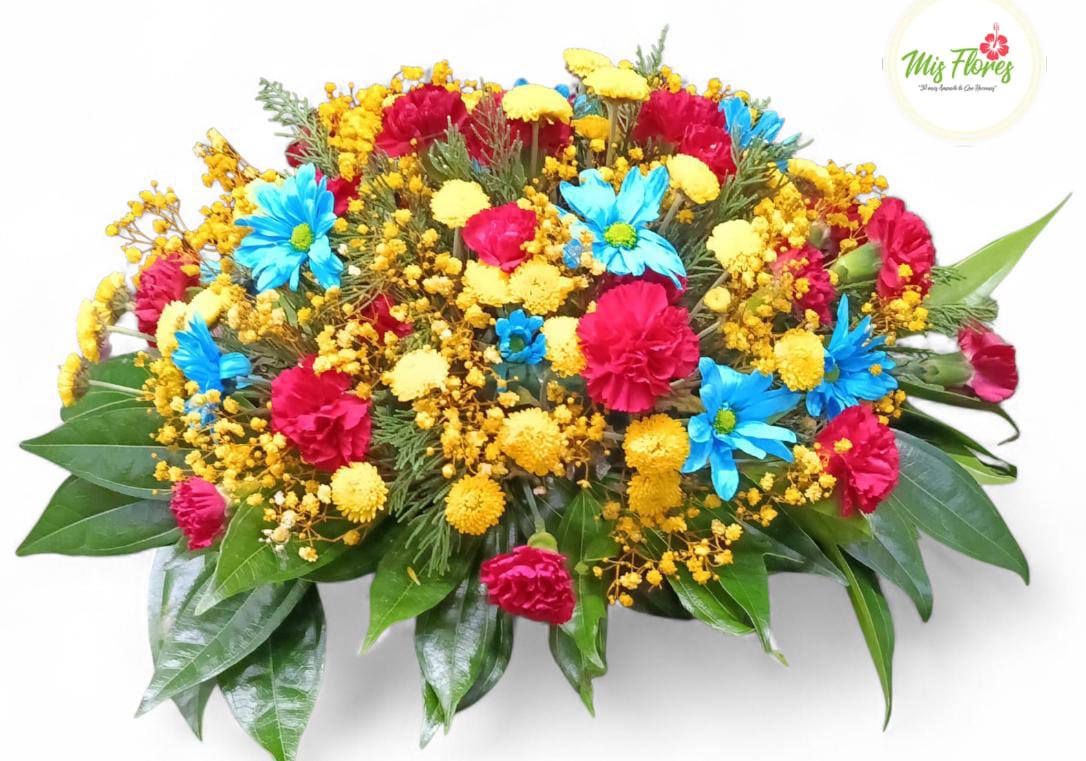 Centro De Mesa Con Margaritas