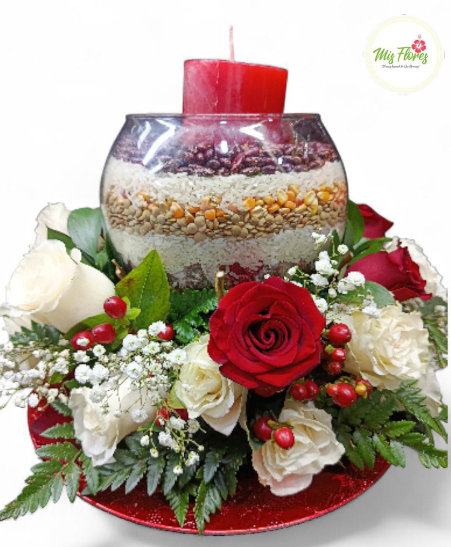 Centro De Mesa Navideño De La Prosperidad