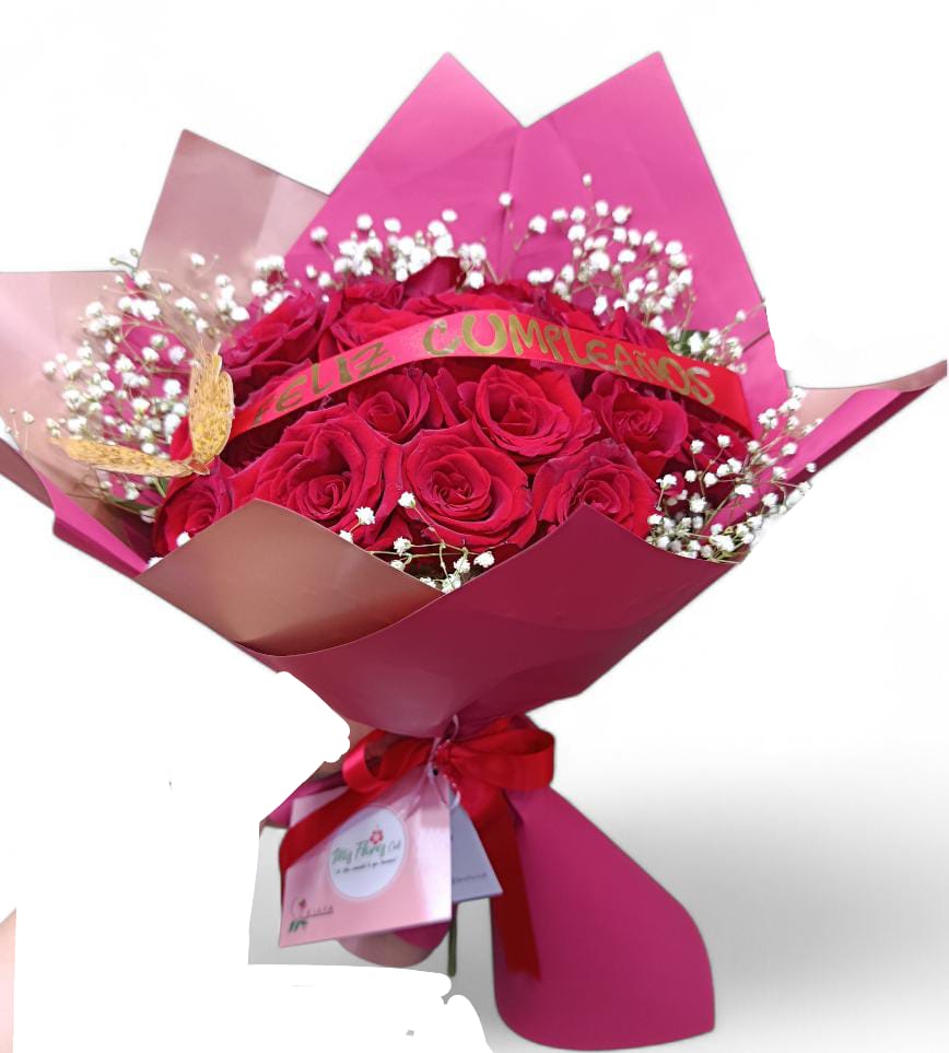 Bouquet De Rosas Rojas