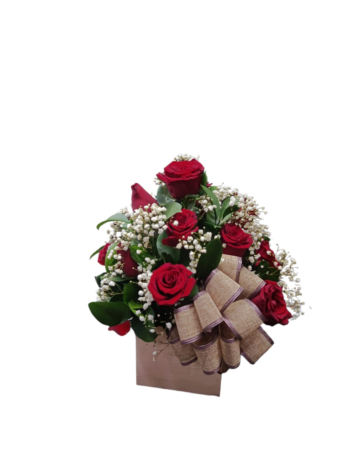 rosas en caja elegante 2017