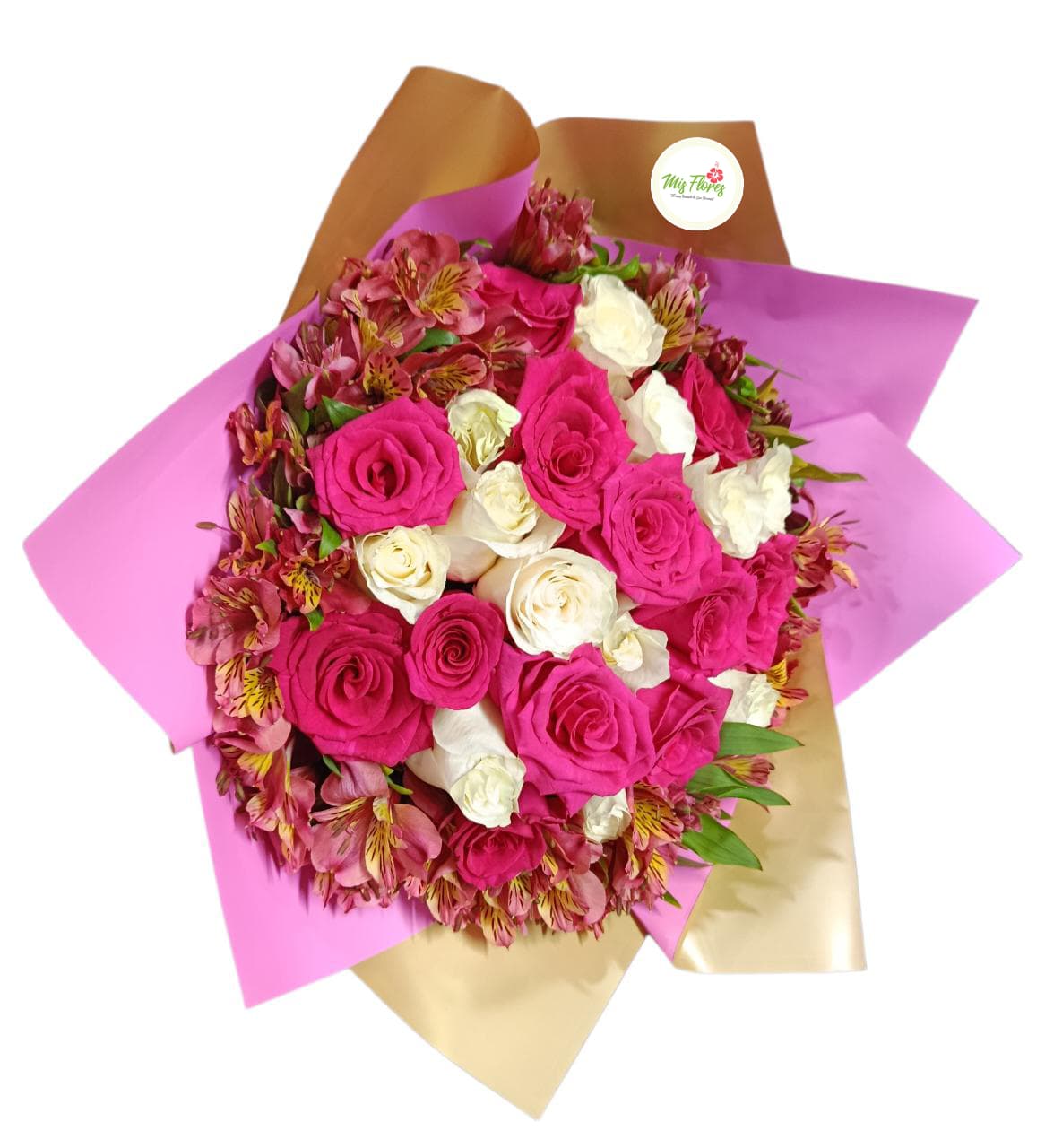 bouquet encanto rosas y marfil ref2022