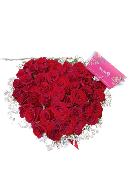 corazon de rosas ref2019