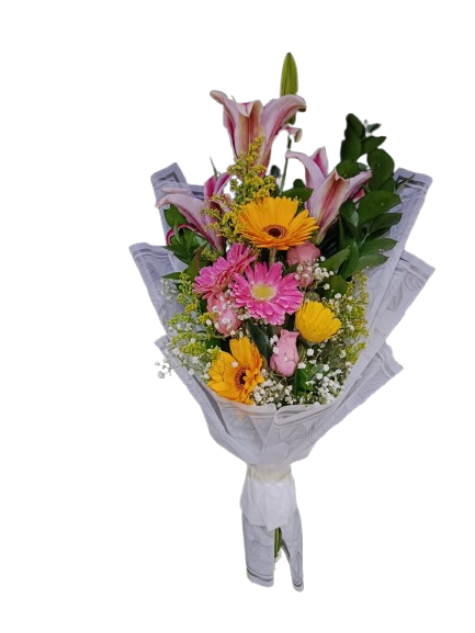 bouquet en escalera primaveral ref2037