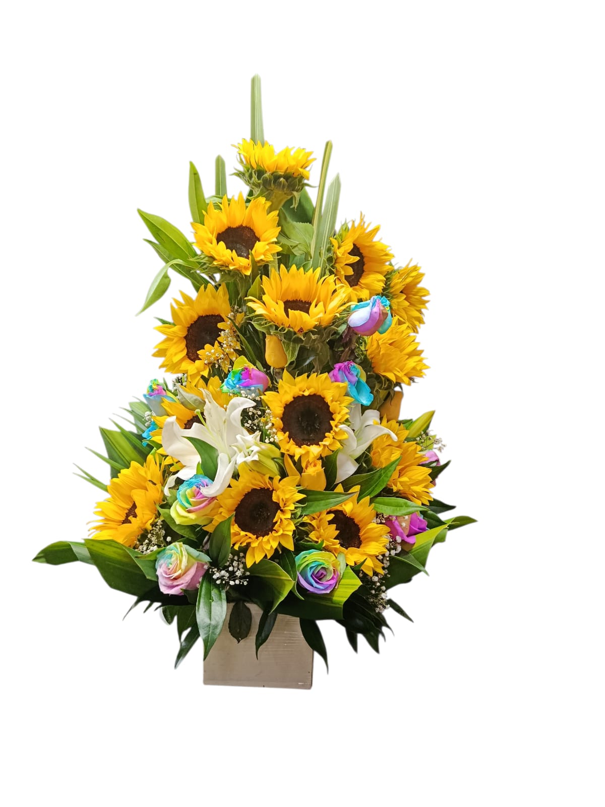 arreglo floral de girasoles ref2047