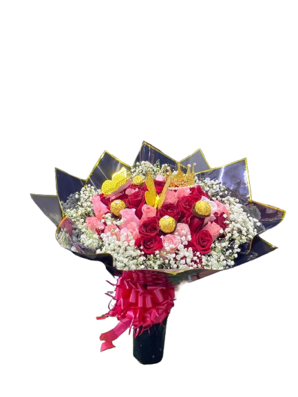 bouquet con chocolates ref2044