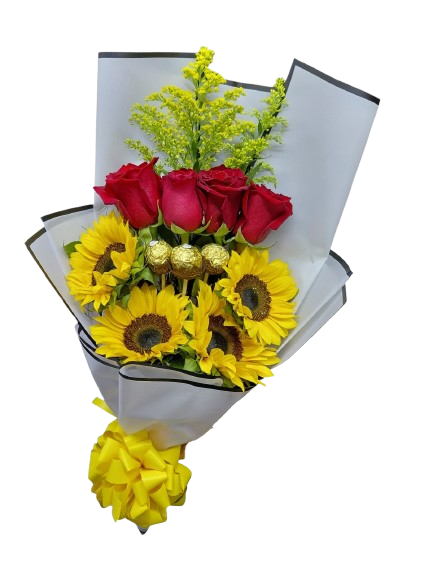 bouquet con chocolates ref2078