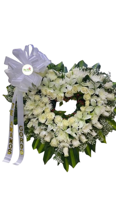 funebre en corazon ref 2083